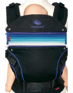 Вставка в удлинение спинки эрго-рюкзака Manduca, синий