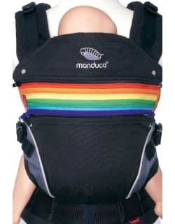 Вставка в удлинение спинки эрго-рюкзака Manduca, радужный