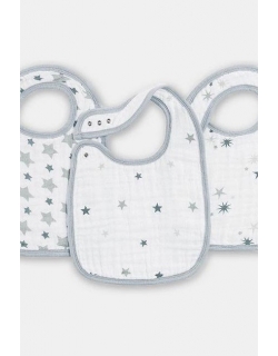 Aden&Anais набор 3 слюнявчиков, Twinkle (мерцание)