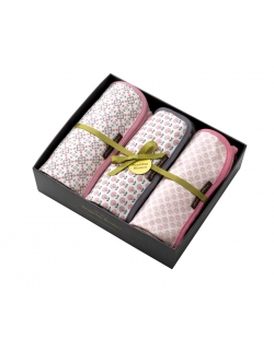 Petunia комплект 3 пеленок трикотажных Garden Lattice/Mod Mum/Dots of Daisy