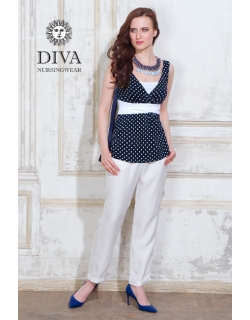 Топ для кормящих и беременных Diva Nursingwear Alba, Pois