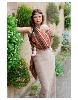Слинг-шарф Ellevill Zara Tricolor Indian