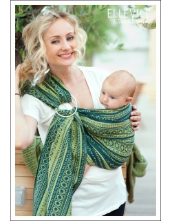 Слинг с кольцами Ellevill Zara Lemongrass