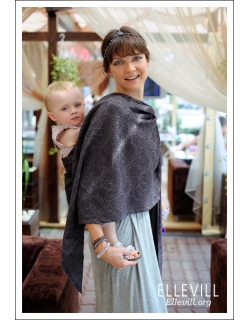Слинг с кольцами Ellevill Paisley Silver