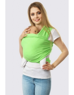 Слинг-шарф трикотажный, салатовый