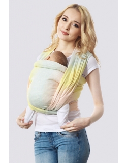 Слинг-шарф алмазного плетения, градация бэби