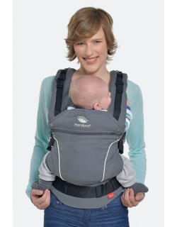Эрго-рюкзак Manduca PureCotton, Dark Grey (серый)