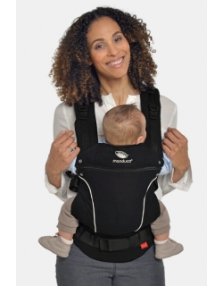 Эрго-рюкзак Manduca PureCotton, Night Black (черный)
