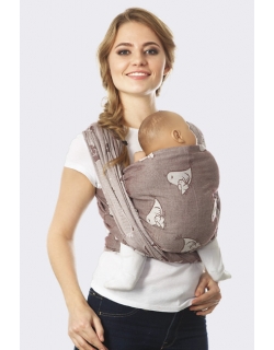 Слинг-шарф Птички, арабика