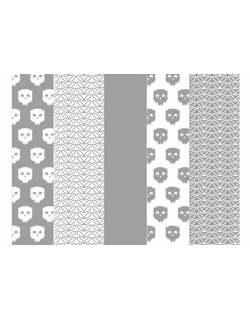 Муслиновые пеленки для новорожденных Jollein средние, Owl grey