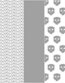 Муслиновые пеленки для новорожденных Jollein большие, Owl grey