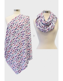 Шарф-накидка для кормления Itzy Ritzy, Plume