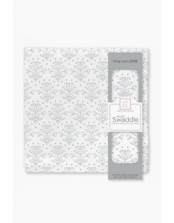 Муслиновая пеленка для новорожденных Swaddle Designs большая, Sterling Lillie