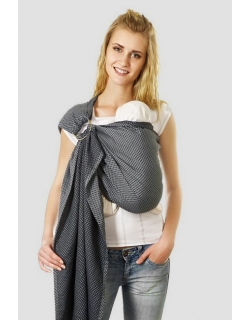 Слинг с кольцами Mums Era "Нордик", антрацит