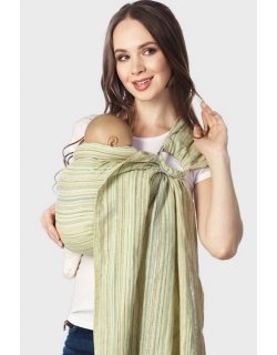 Слинг с кольцами Mums Era "Лайн", олива