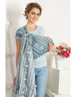 Слинг с кольцами Mums Era "Elephant", корсар