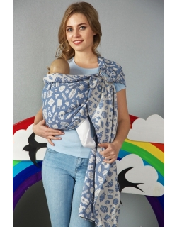 Слинг с кольцами Mums Era "Sweet", глазурь