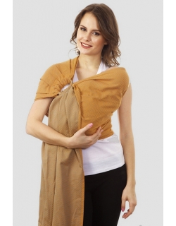 Слинг с кольцами Mums Era "Нордик", мандарин