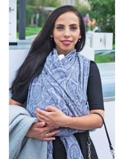 Слинг-шарф Velina, Grey Paisley