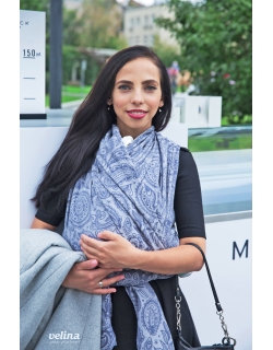 Слинг-шарф Velina, Grey Paisley