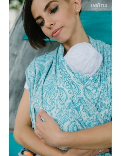 Слинг-шарф Velina, Aquamarine Paisley