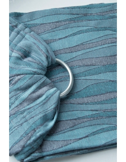 Слинг с кольцами Velina, Mint Waves