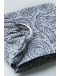 Слинг с кольцами Velina, Grey Paisley