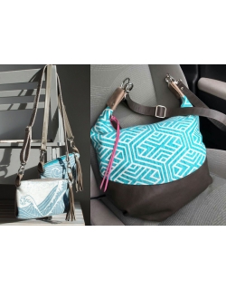 Лоскуты слингов для рукоделия 1кг: Diva Milano/Essenza 20x100см
