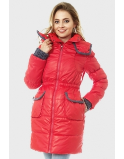 Зимняя слингокуртка Gerda 3в1, коралл