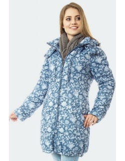 Зимняя слингокуртка Ingrid 3в1, синие ягоды