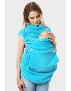 Слингонакидка флисовая Molly, бирюза