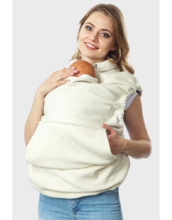 Слингонакидка флисовая Molly, экрю