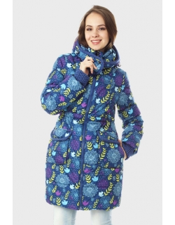 Зимняя слингокуртка Gerda 3в1, индиго