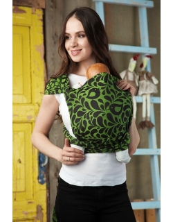 Май-слинг Mums Era "Birds", лайм