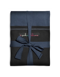 Слинг-шарф JPMBB трикотажный, цвет "синий-черный"