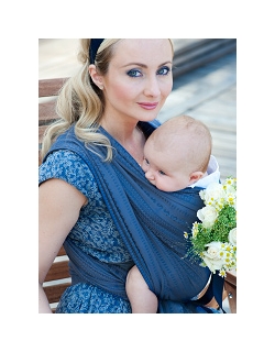 Слинг-шарф Ellevill Caelum Blue с шелком