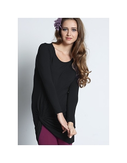 Туника для кормления Mothers en Vogue "Sol-Luna", цвет черный