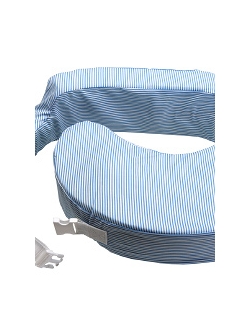 Подушка для кормления "Голубые полосы"