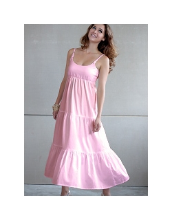 Платье Mothers en Vogue "Getaway Maxi", цвет розовый