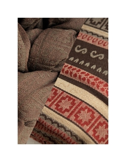 Май-слинг Ellevill Zara Coffee/ Zara Tricolor Indian