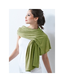 Пончо для кормления Mothers en Vogue из бамбука, цвет лайм
