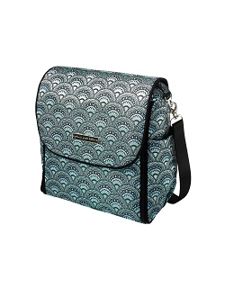 Petunia Boxy Backpack: Aquamarine Roll