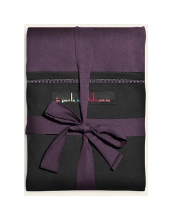 Слинг-шарф JPMBB трикотажный, цвет "баклажан-черный"