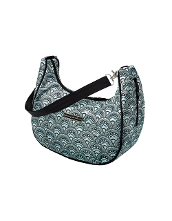 Petunia Touring Tote: Aquamarine Roll