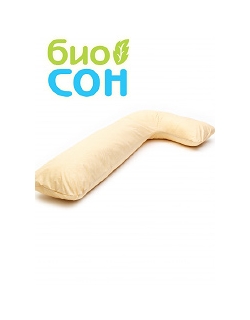 Подушка для беременных  БиоСон "Г", цвет Бежевая клетка
