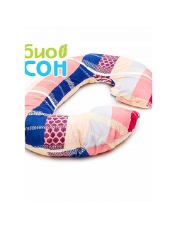 Подушка для беременных  БиоСон "Рогалик", цвет Узор - абстракция