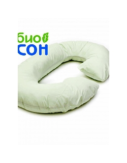Подушка для беременных  БиоСон "Рогалик", цвет Фисташковый