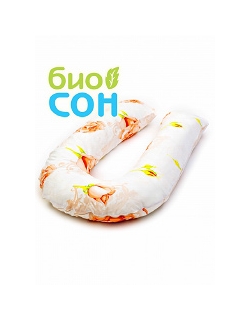 Подушка для беременных  БиоСон "U", цвет Розы
