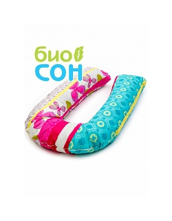 Подушка для беременных  БиоСон "U", цвет Ассорти