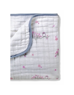 Aden&Anais одеяло муслиновое, For the Birds + Owls (птички и совы)